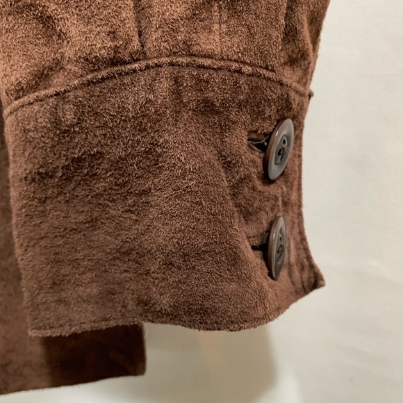 Classiques Entier Suede Chocolate Brown Jacket - Picture 6 of 11